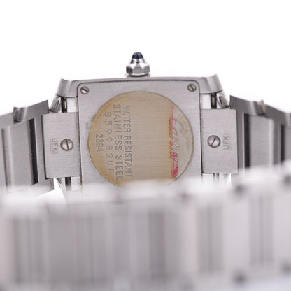 Cartier Stainless Steel 20mm Tank Francaise Quartz Watch 5 of 7