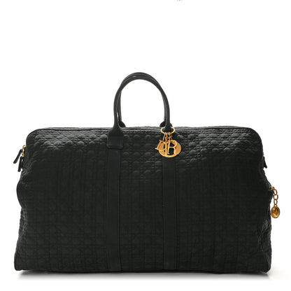 Christian Dior Nylon Cannage Duffle Bag Black 1 of 14