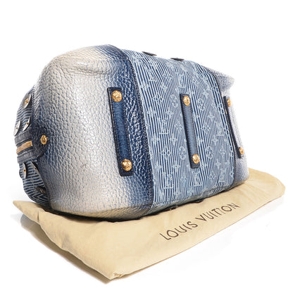 Louis Vuitton Denim Polka Dot Trunks and Bags Bowly 4 of 8