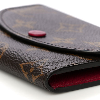 Louis Vuitton Monogram Rosalie Coin Purse Fuchsia 9 of 10