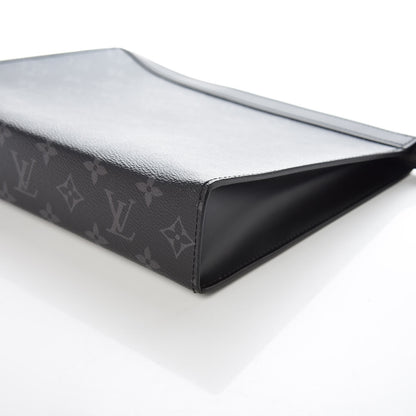 Louis Vuitton Monogram Eclipse Pochette Voyage MM 6 of 9