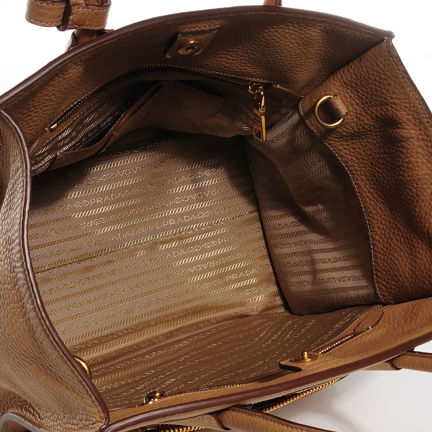 Vitello Daino Shopping Tote Sughero