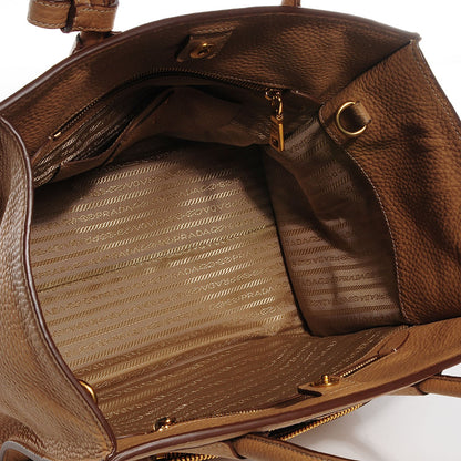 Prada Vitello Daino Shopping Tote Sughero 5 of 11