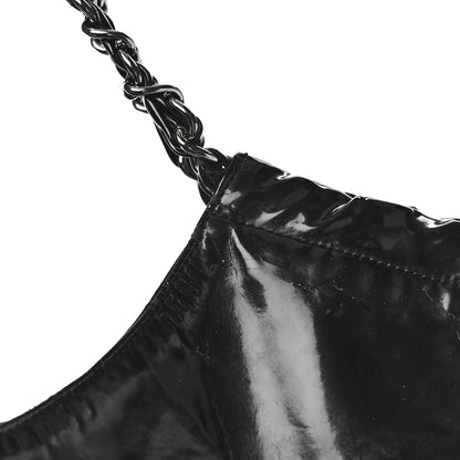 Chanel Vinyl XL Coco Cabas Black 10 of 11