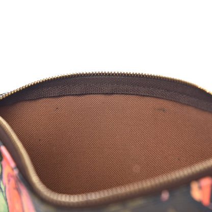 Louis Vuitton Monogram Roses Pochette Accessories 10 of 13