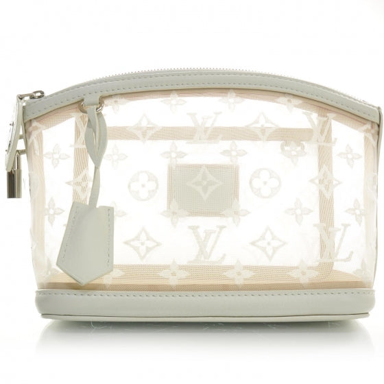 Monogram Transparence Transparent Lockit Clutch