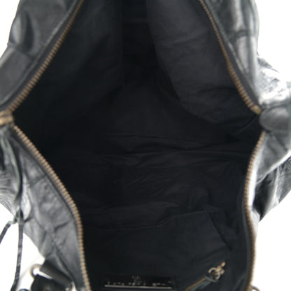 Balenciaga Chevre Classic Hardware Weekender Black 5 of 12