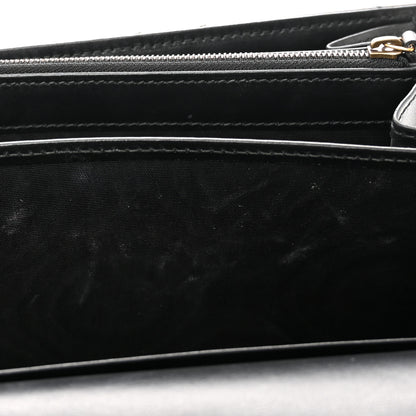 Gucci Calfskin Matelasse GG Marmont Chain Wallet Black 10 of 13