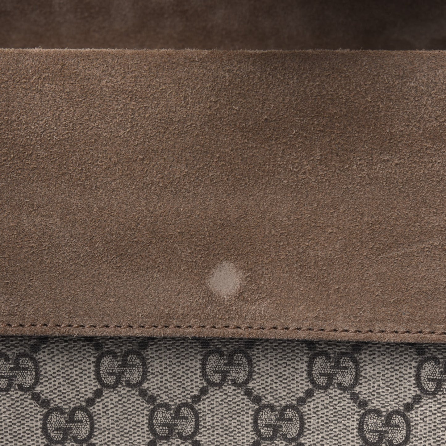 GG Supreme Monogram Small Dionysus Shoulder Bag Taupe