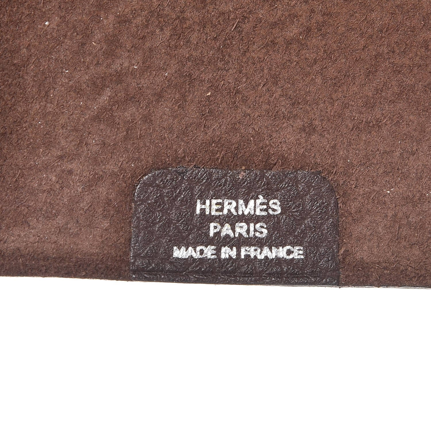 Hermes Togo Ulysse PM Agenda Cover Chocolate 7 of 8