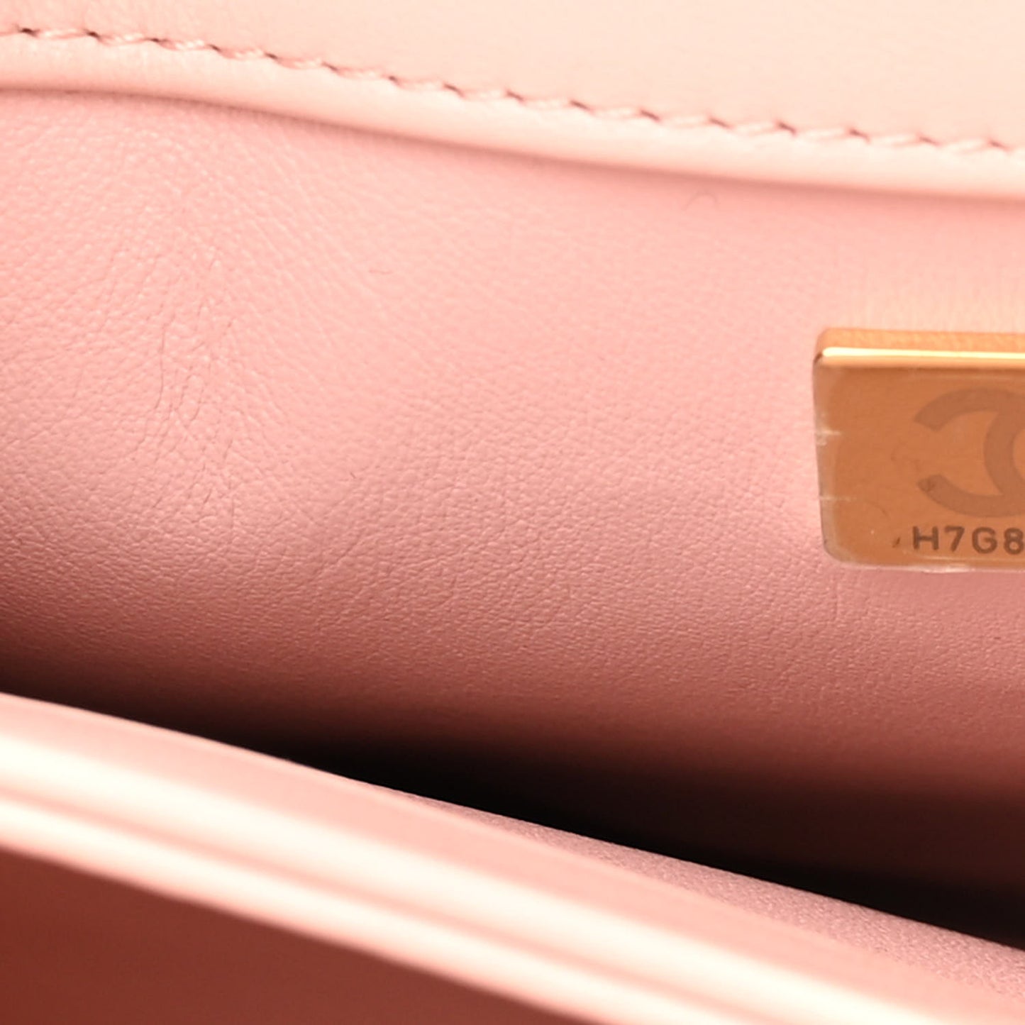 Lambskin Quilted Small Trendy Chain CC Flap Dual Handle Bag Light Pink