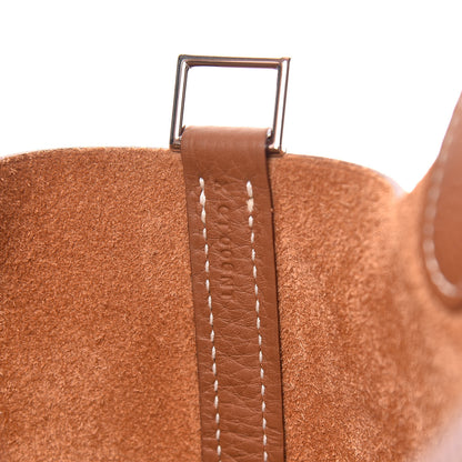 Hermes Taurillon Clemence Picotin Lock 18 PM Gold 7 of 9