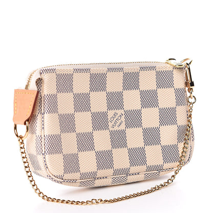 Louis Vuitton Damier Azur Mini Pochette Accessories 3 of 8
