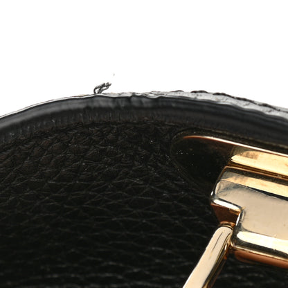 Valentino Garavani Pebbled Calfskin Small Rockstud Flip-Lock Messenger Bag Black 9 of 9