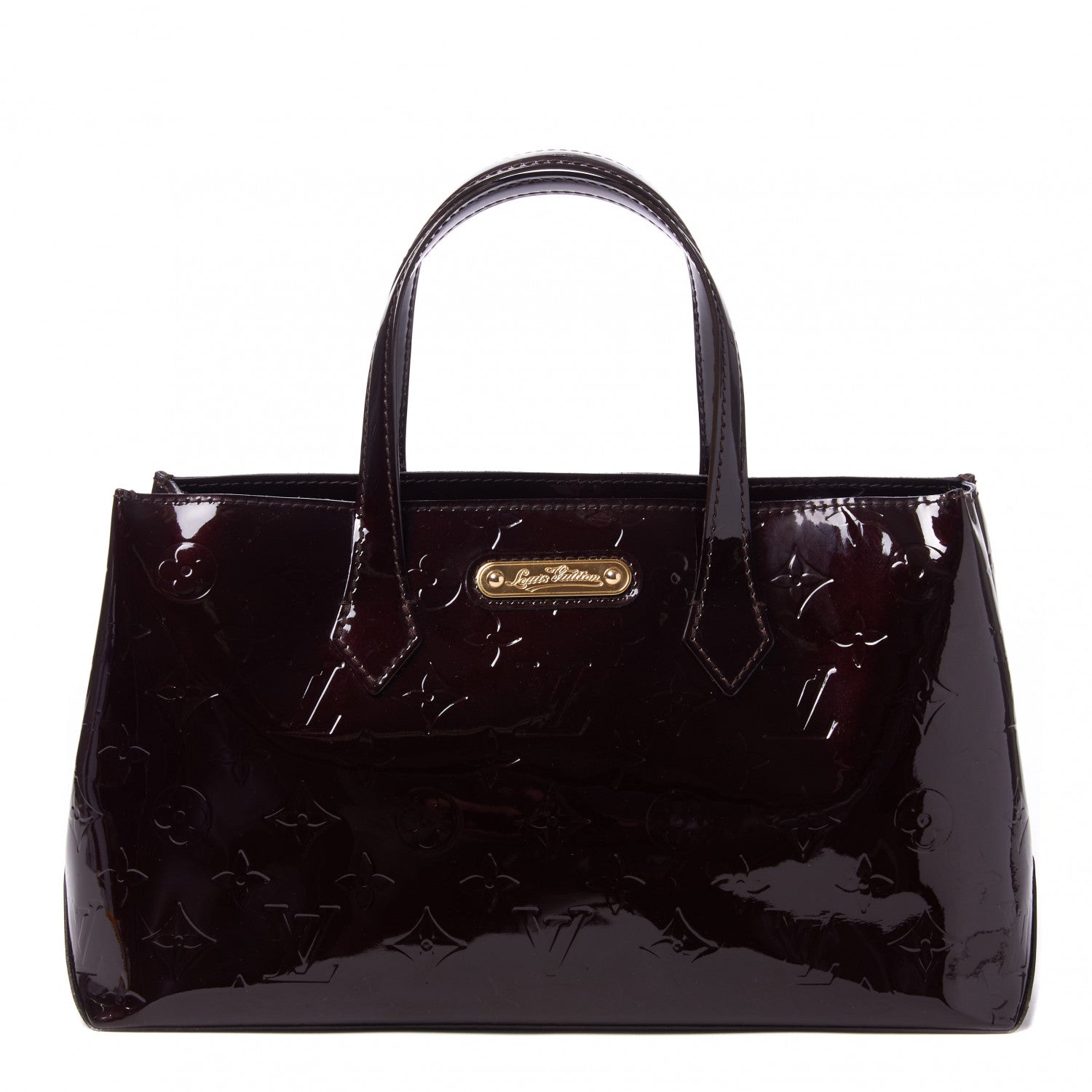 Louis Vuitton Vernis Wilshire PM Amarante 1 of 8