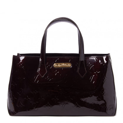 Louis Vuitton Vernis Wilshire PM Amarante 1 of 8