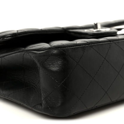 Chanel Lambskin Quilted Small Double Flap Black 10 of 11