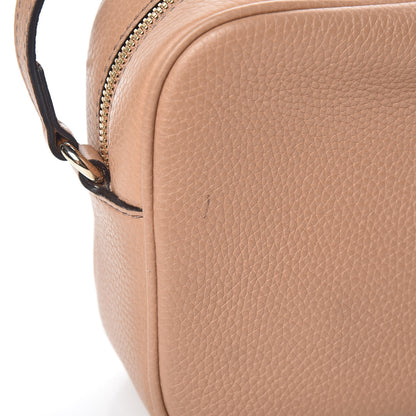 Gucci Pebbled Calfskin Small Soho Disco Bag Rose Beige 11 of 11