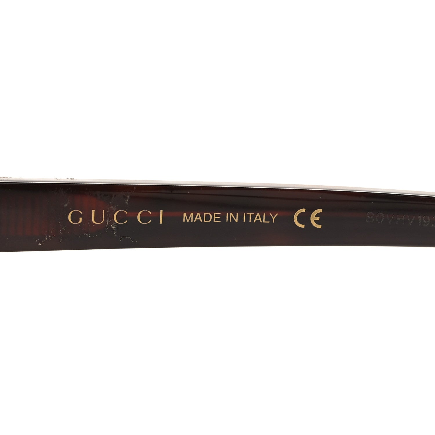 Gucci Acetate Crystal Round Sunglasses GG0618S Tortoiseshell 5 of 7