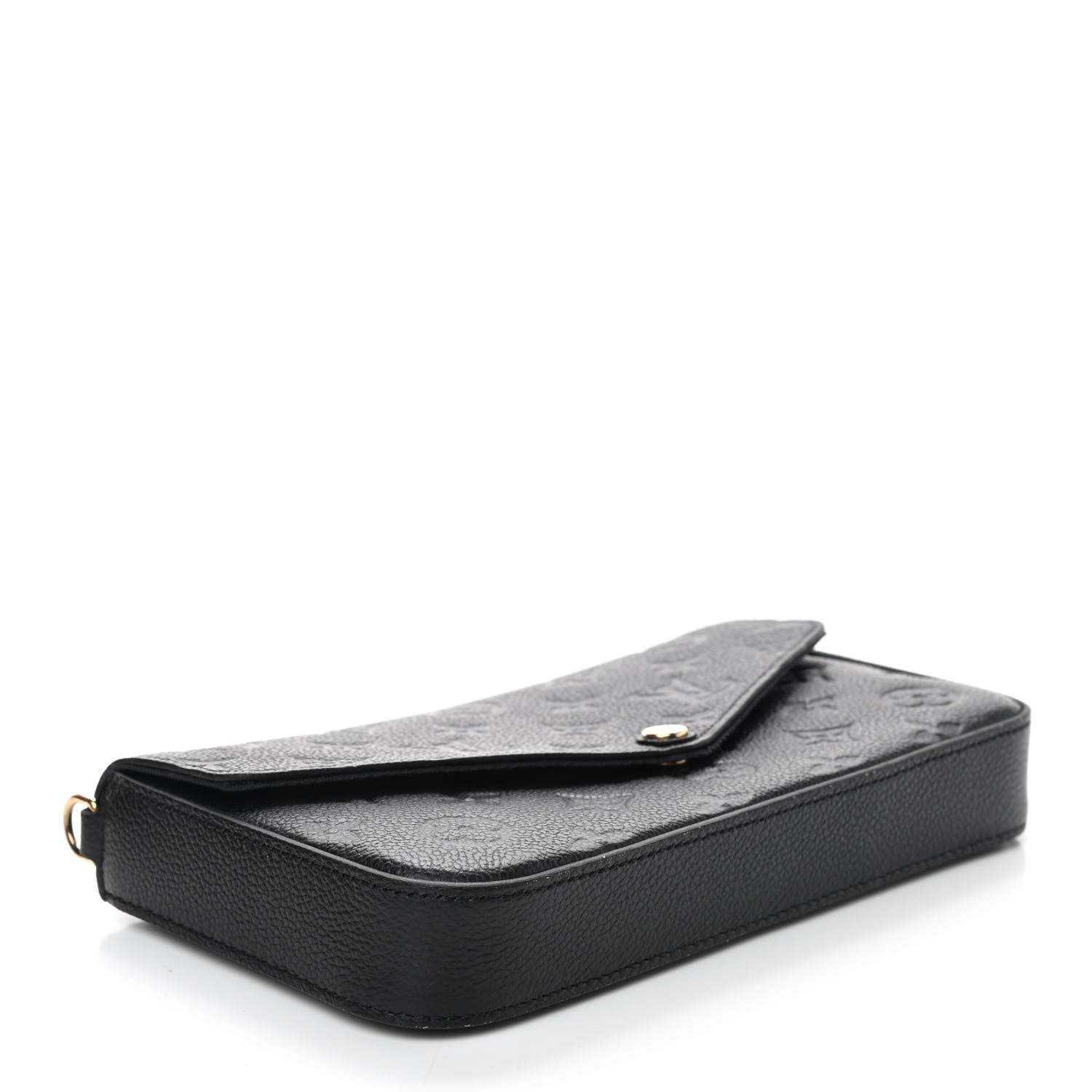 Louis Vuitton Empreinte Pochette Felicie Chain Wallet Black 5 of 10
