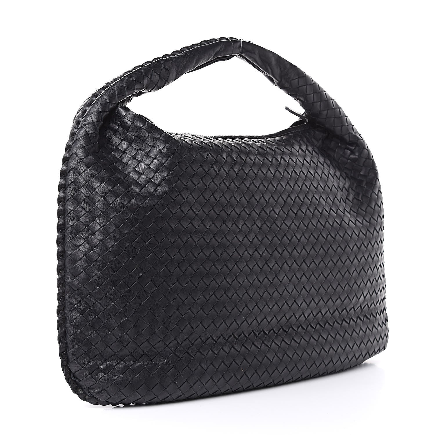 Bottega Veneta Nappa Intrecciato Large Veneta Hobo Black 3 of 10
