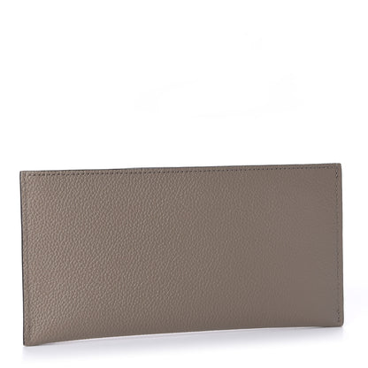 Louis Vuitton Calfskin Felicie Chain Wallet Card Holder Insert Tourterelle 3 of 8