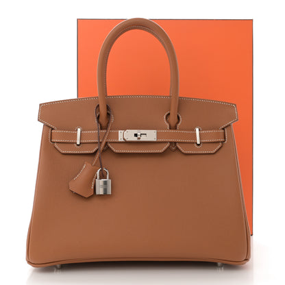 Hermes Epsom Birkin 30 Gold 12 of 12