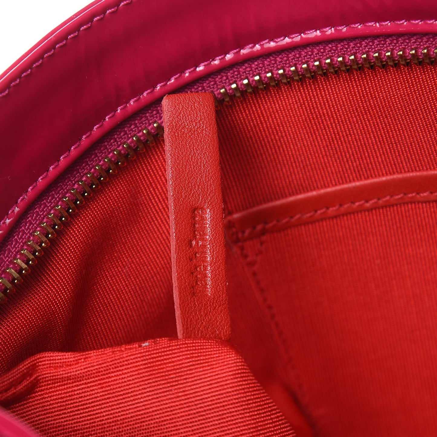 Calfskin Studded Loubiposh Chain Clutch Rose Indien