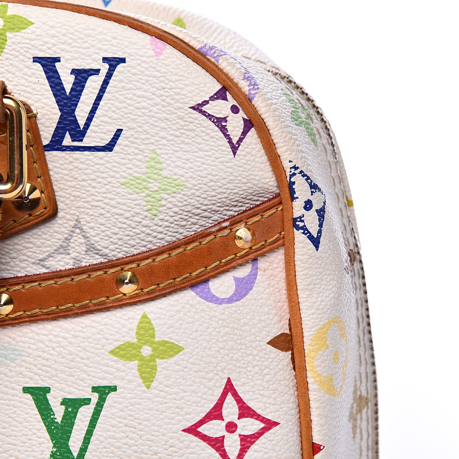 Louis Vuitton Monogram Multicolor Trouville White 14 of 17