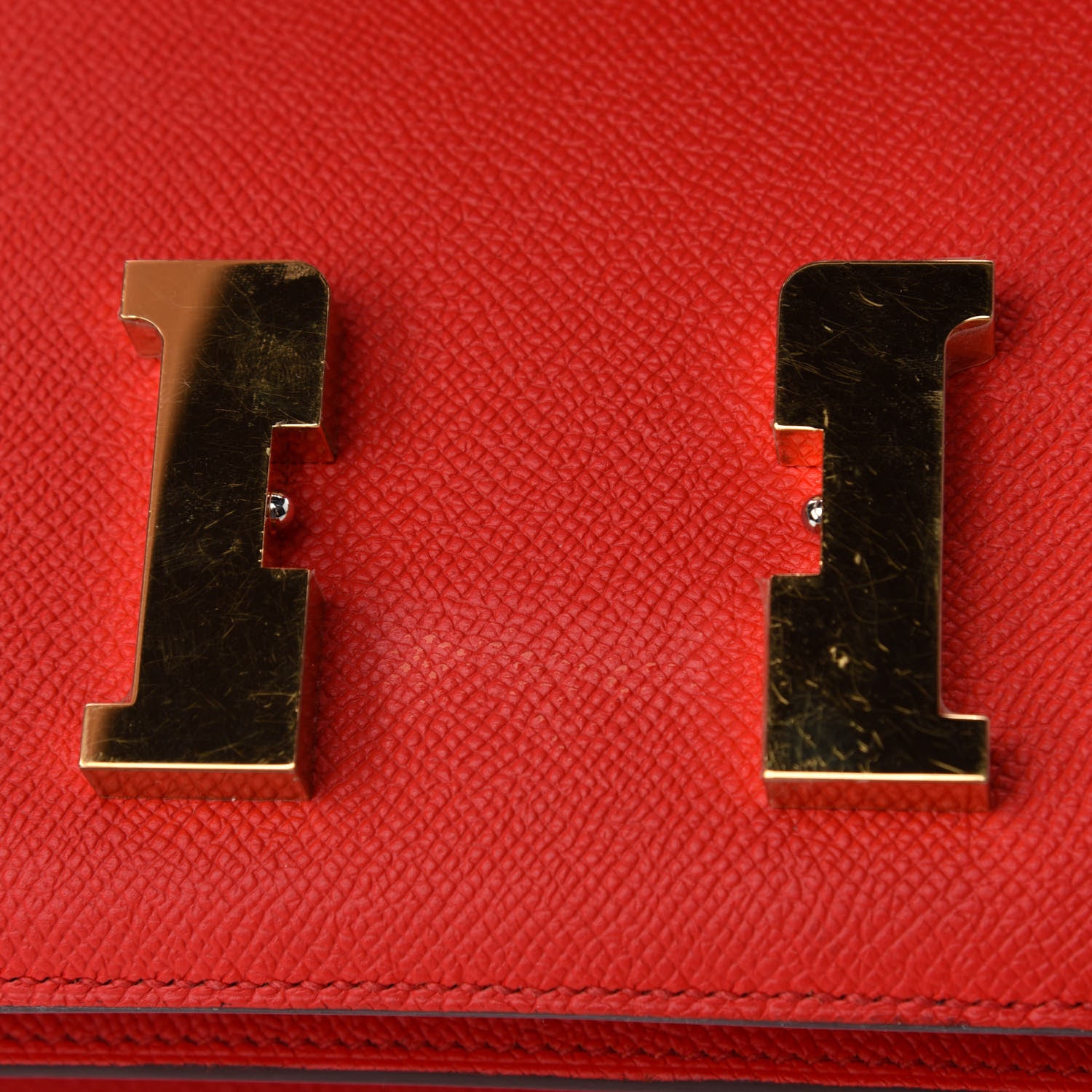 Hermes Epsom Constance 24 Rouge Casaque 8 of 11