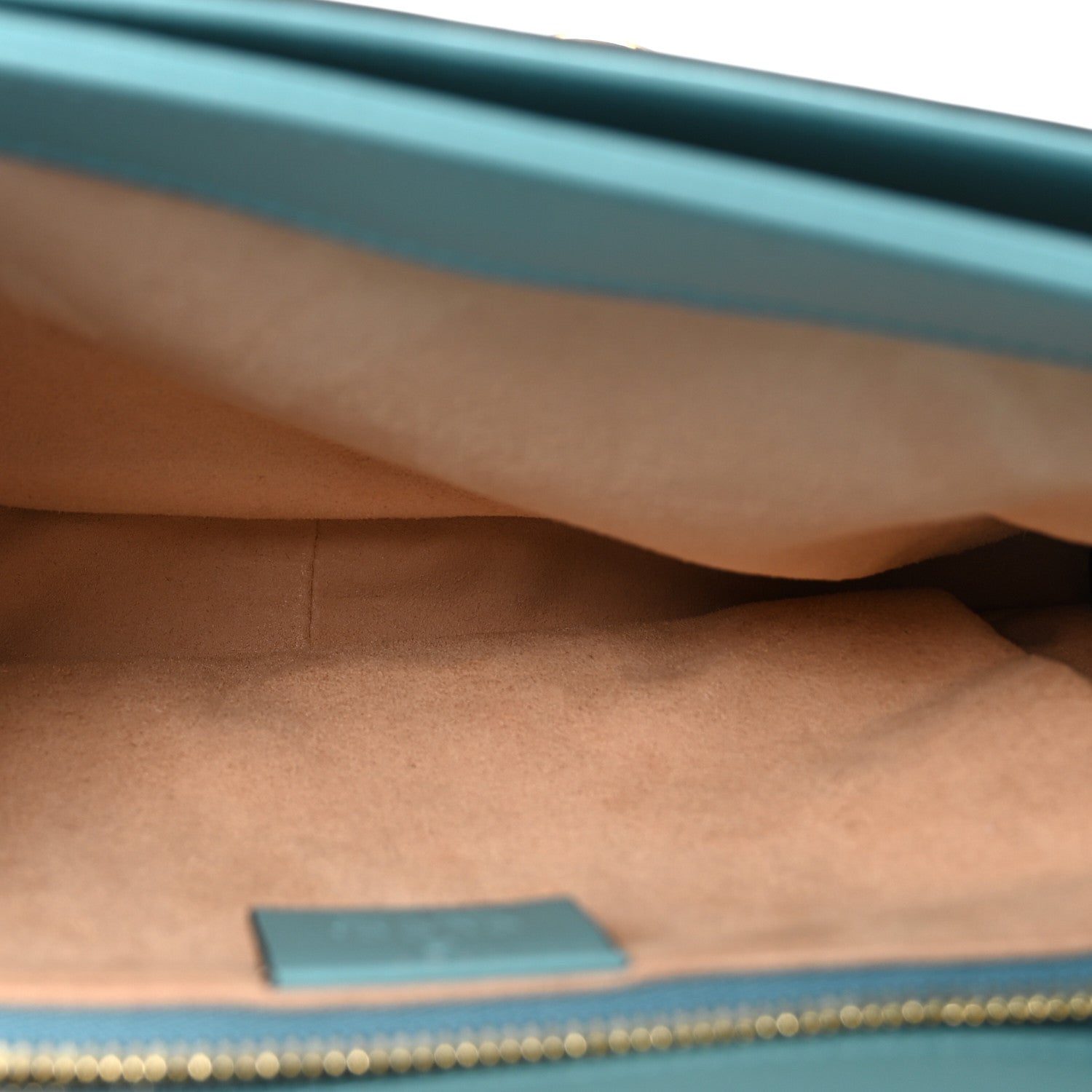 Gucci Azalea Calfskin Horsebit 1955 Shoulder Bag Dusty Azure 5 of 10