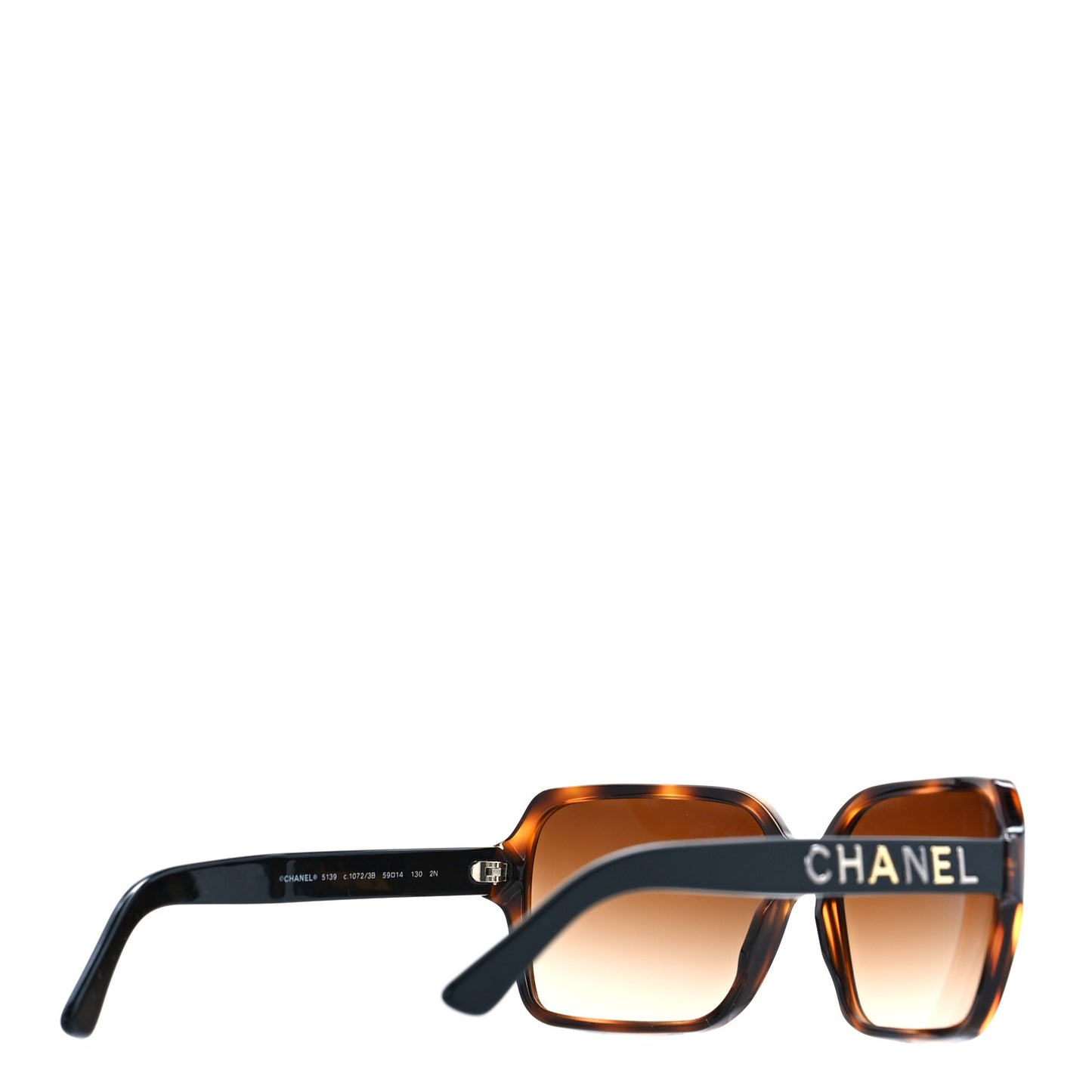 Acetate Polarized Square Sunglasses 5139 Tortoise