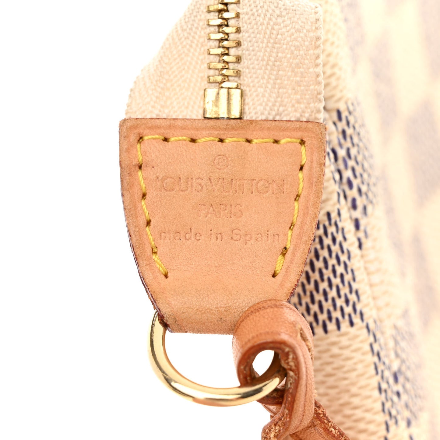 LOUIS VUITTON Damier Azur Pochette Accessories