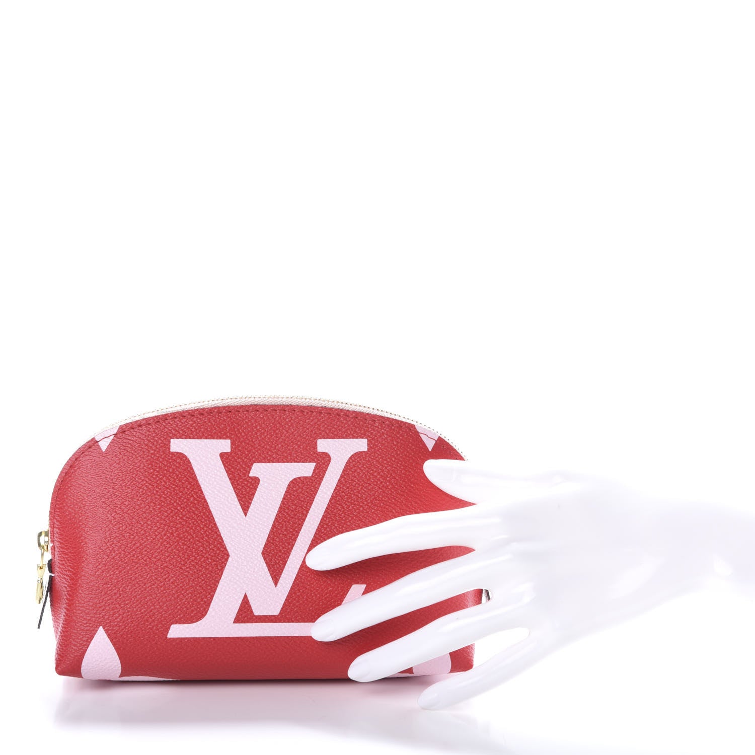 Louis Vuitton Monogram Giant Cosmetic Pouch Rouge 2 of 8