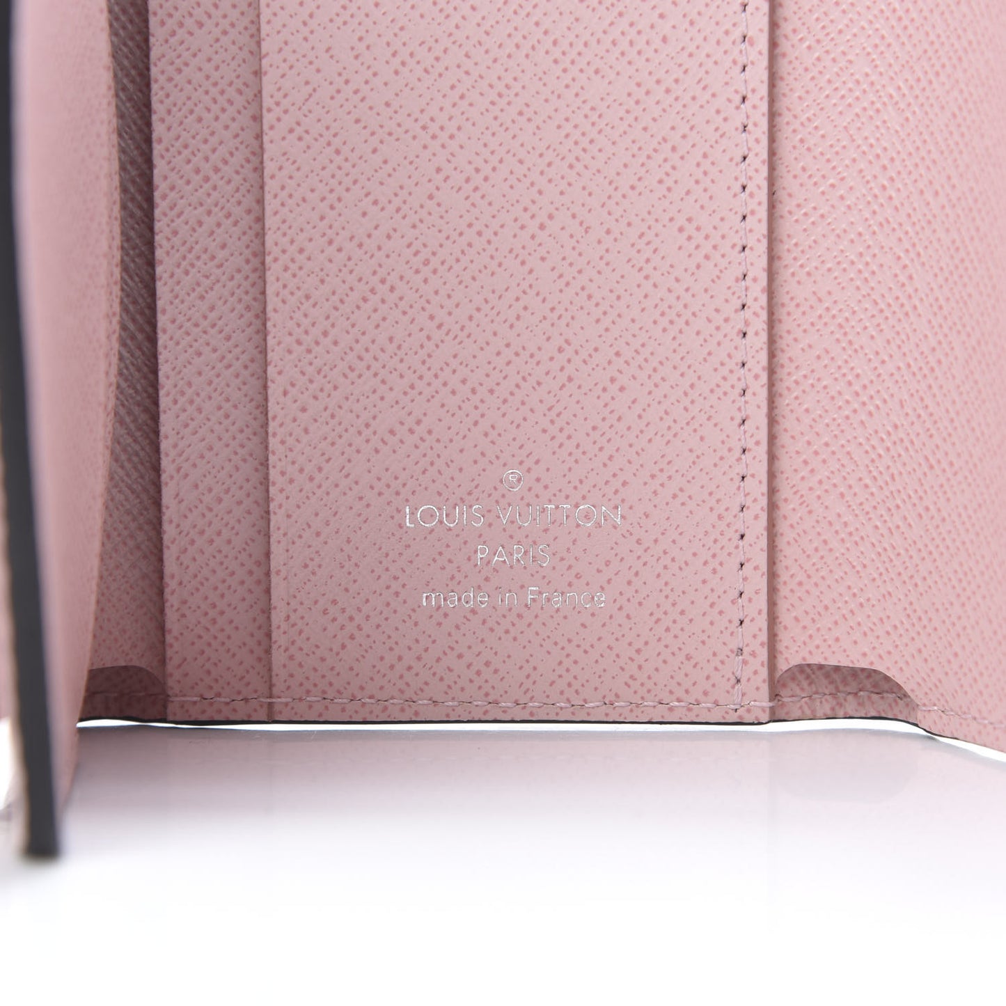 Epi Twist Compact Wallet Rose Ballerine