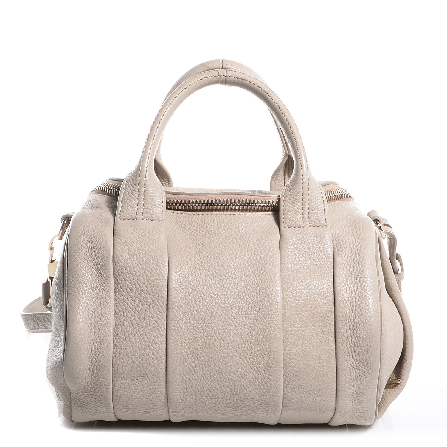 Alexander Wang Pebbled Leather Rockie Dune w Pale Gold Hardware 1 of 8