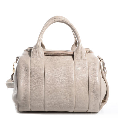 Alexander Wang Pebbled Leather Rockie Dune w Pale Gold Hardware 1 of 8