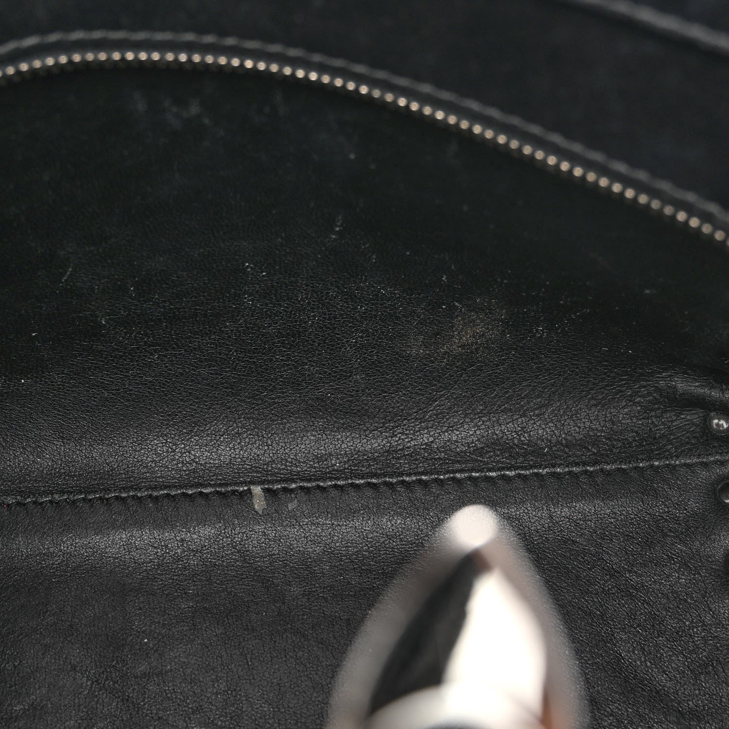 Valentino Garavani Vitello Mini Rockstud Double Handle Tote Black 11 of 14