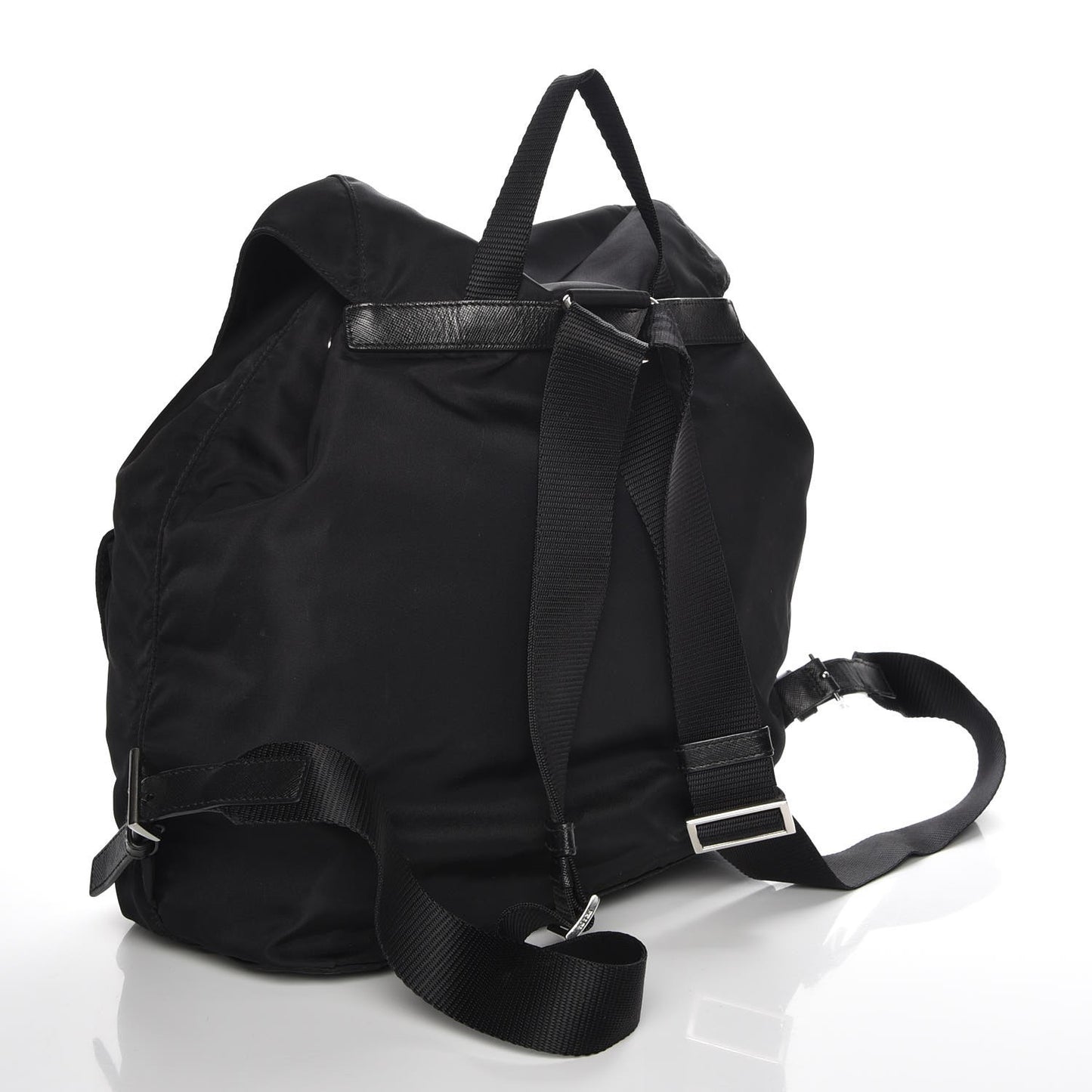 Nylon Vela Medium Backpack Black