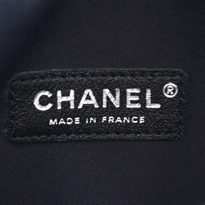 Chanel Lambskin Mineral Nights Wristlet Silver Black 8 of 11