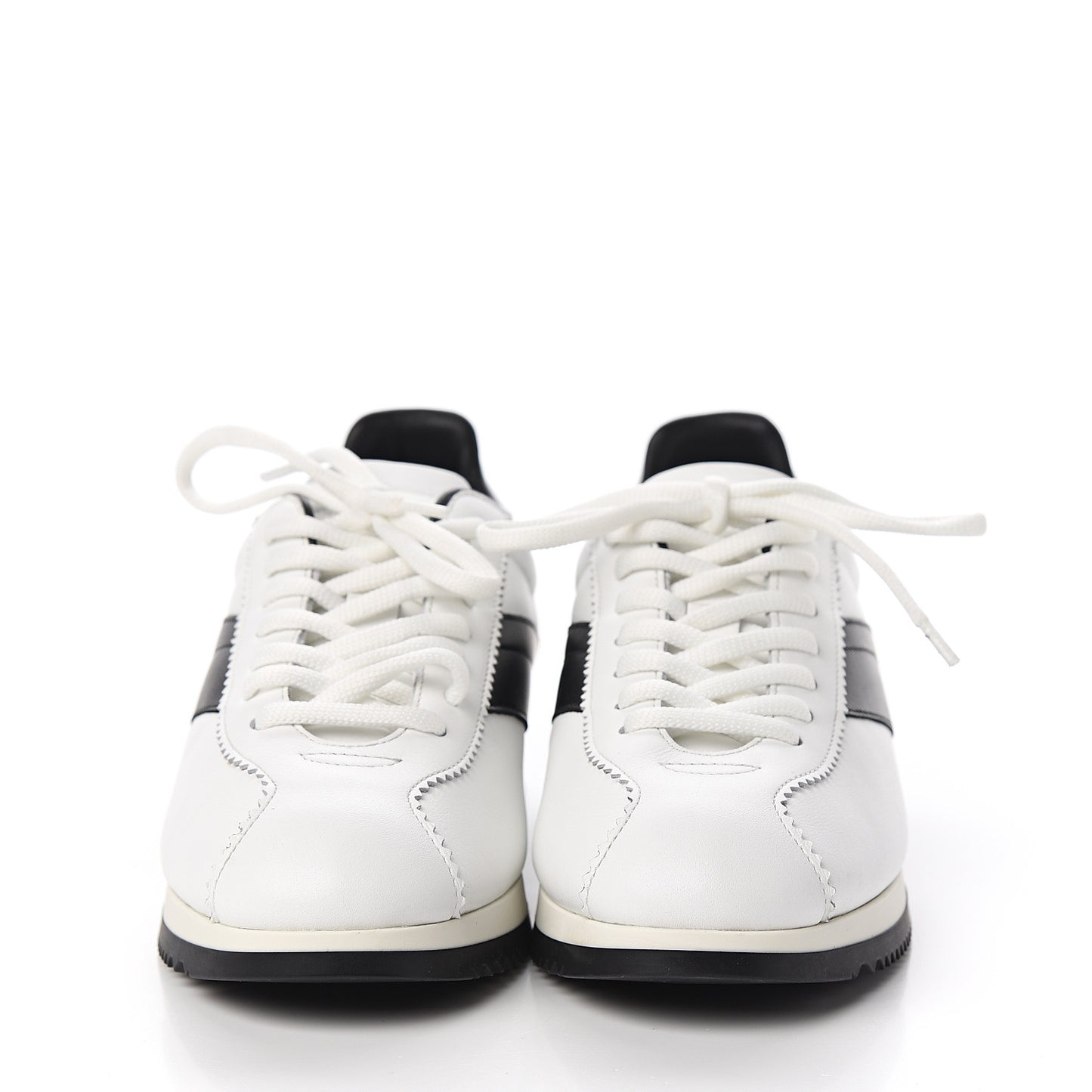 Calfskin Mix Diorun Sneakers 36 Optic White