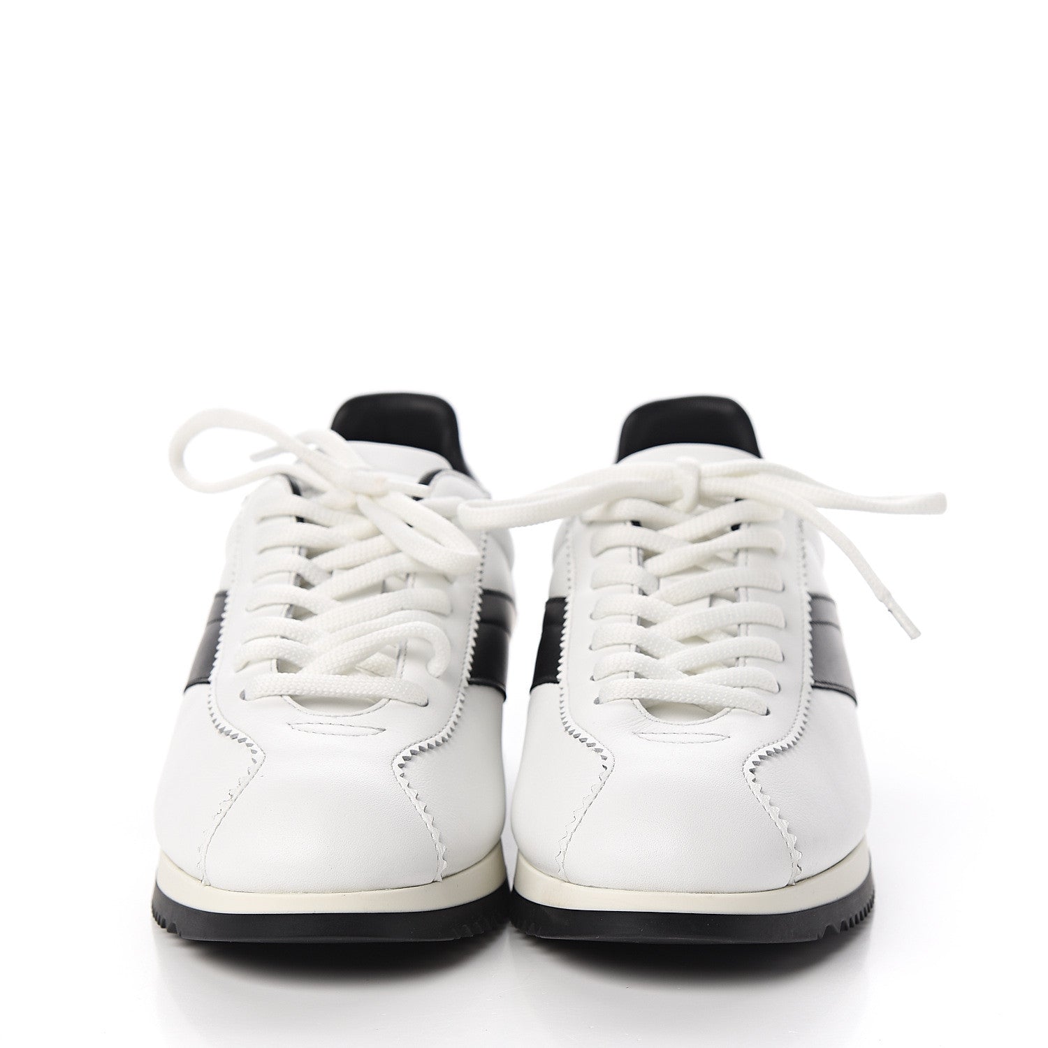 Christian Dior Calfskin Mix Diorun Sneakers 36 Optic White 2 of 10