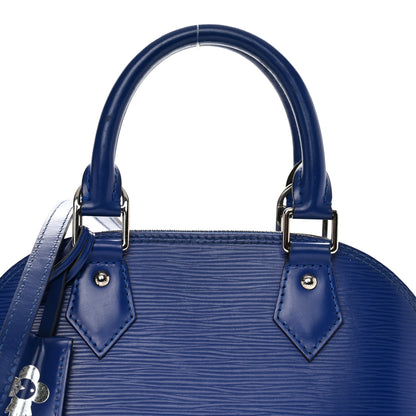 Louis Vuitton Epi Alma BB Indigo 10 of 12