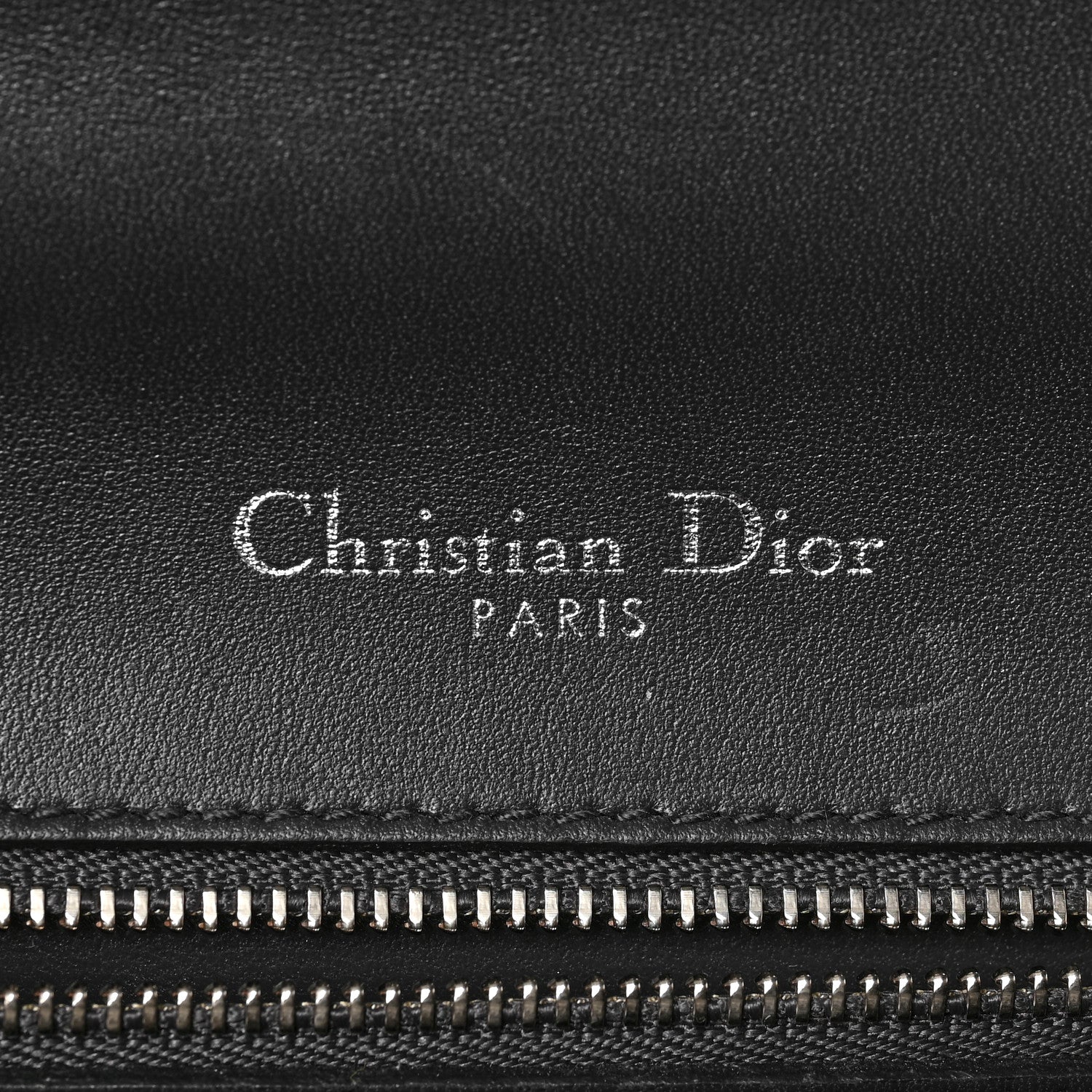 Christian Dior Metallic Patent Micro-Cannage Medium Diorama Flap Bag Silver 6 of 8