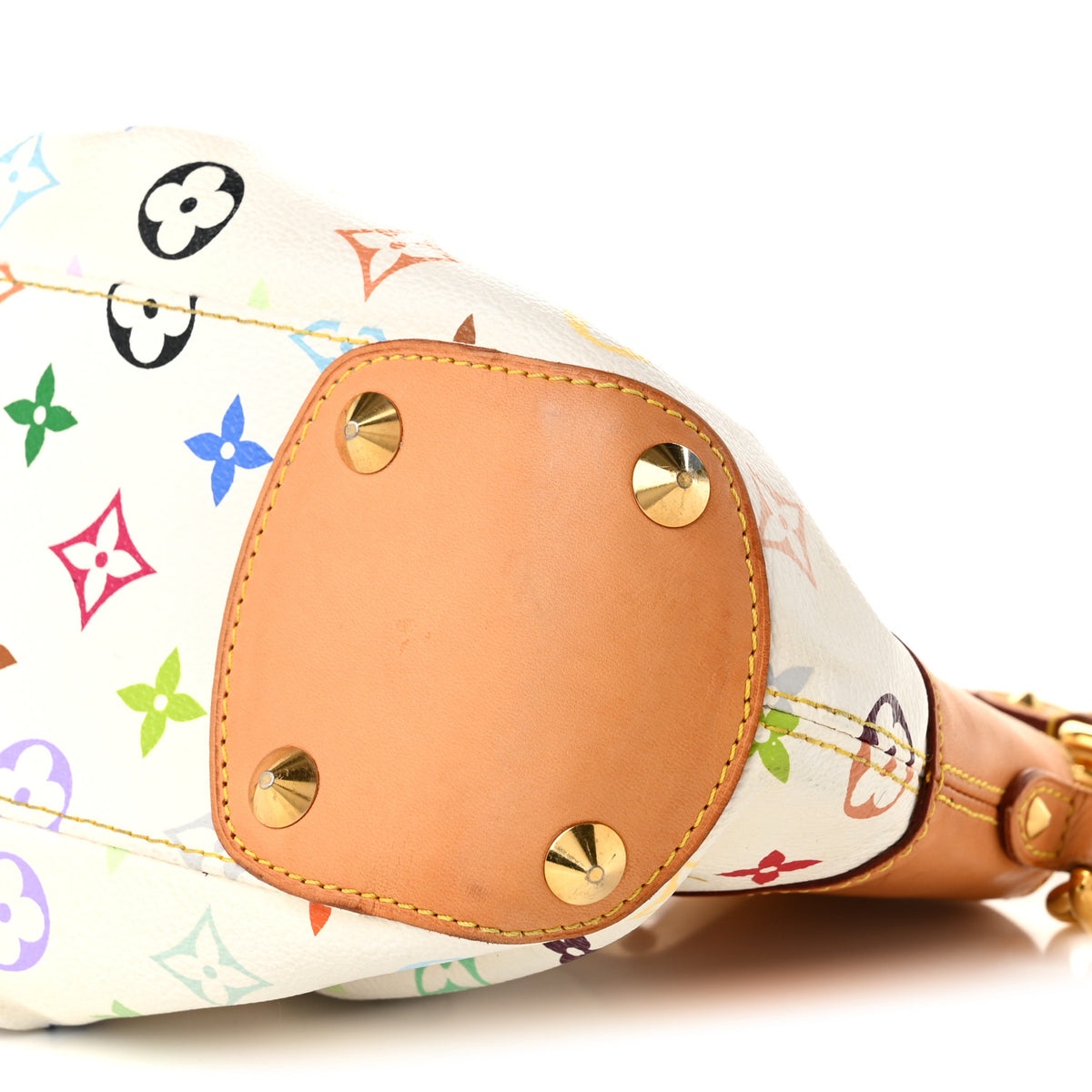 Monogram Multicolor Judy PM White