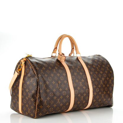 Louis Vuitton Monogram Keepall Bandouliere 55 3 of 9