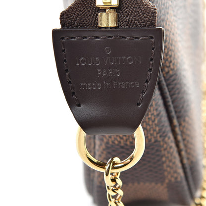 Louis Vuitton Damier Ebene Mini Pochette Accessories 6 of 8