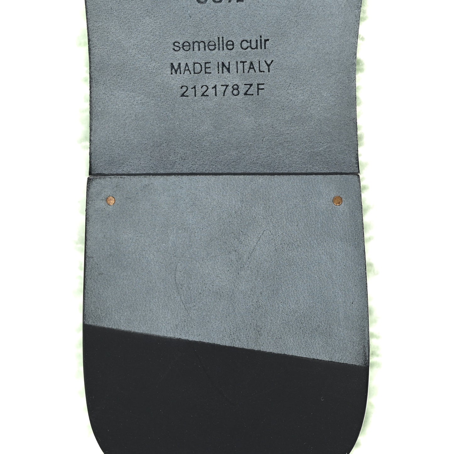 Woolskin Oran Sandals 38.5 Vert D’Eau