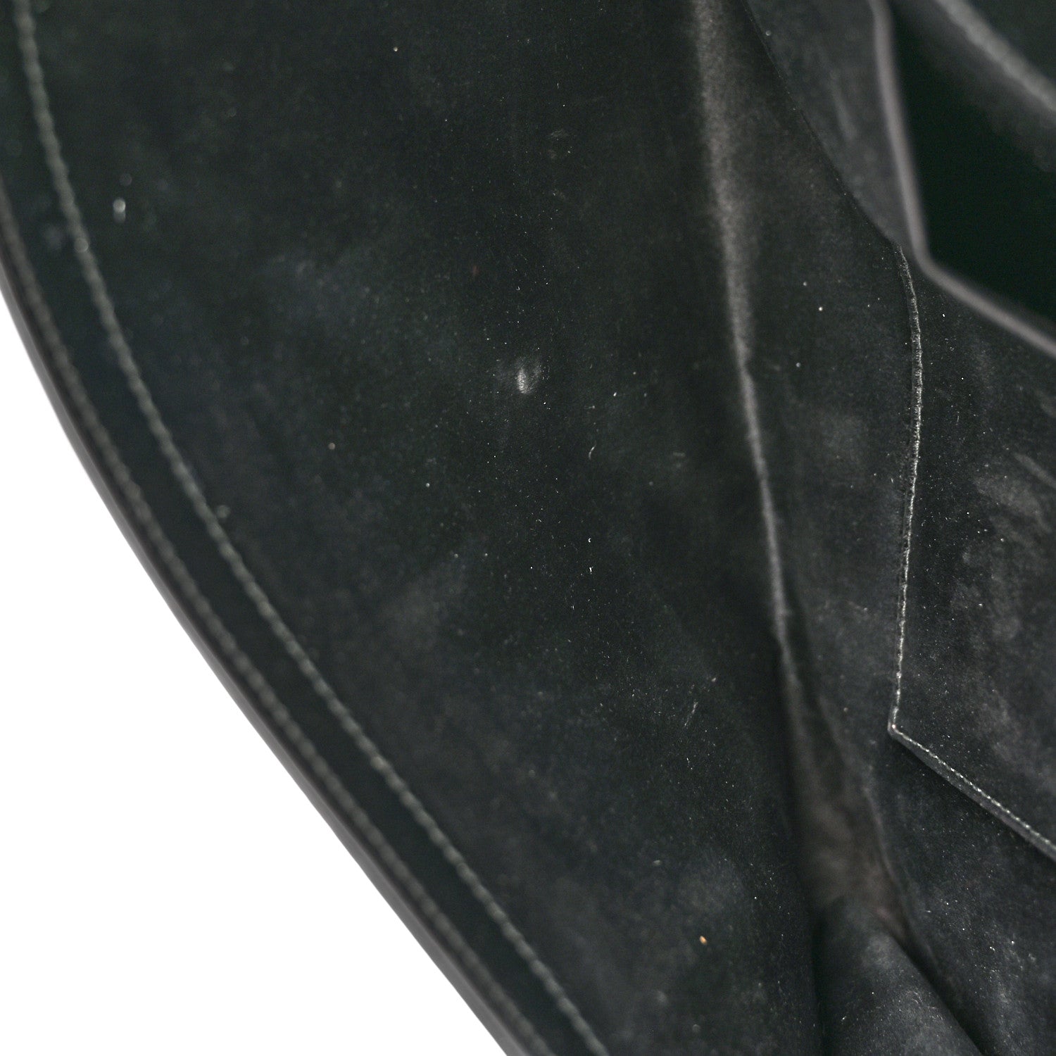 Saint Laurent Textured Patent Monogram Large Belle De Jour Clutch Black 13 of 17