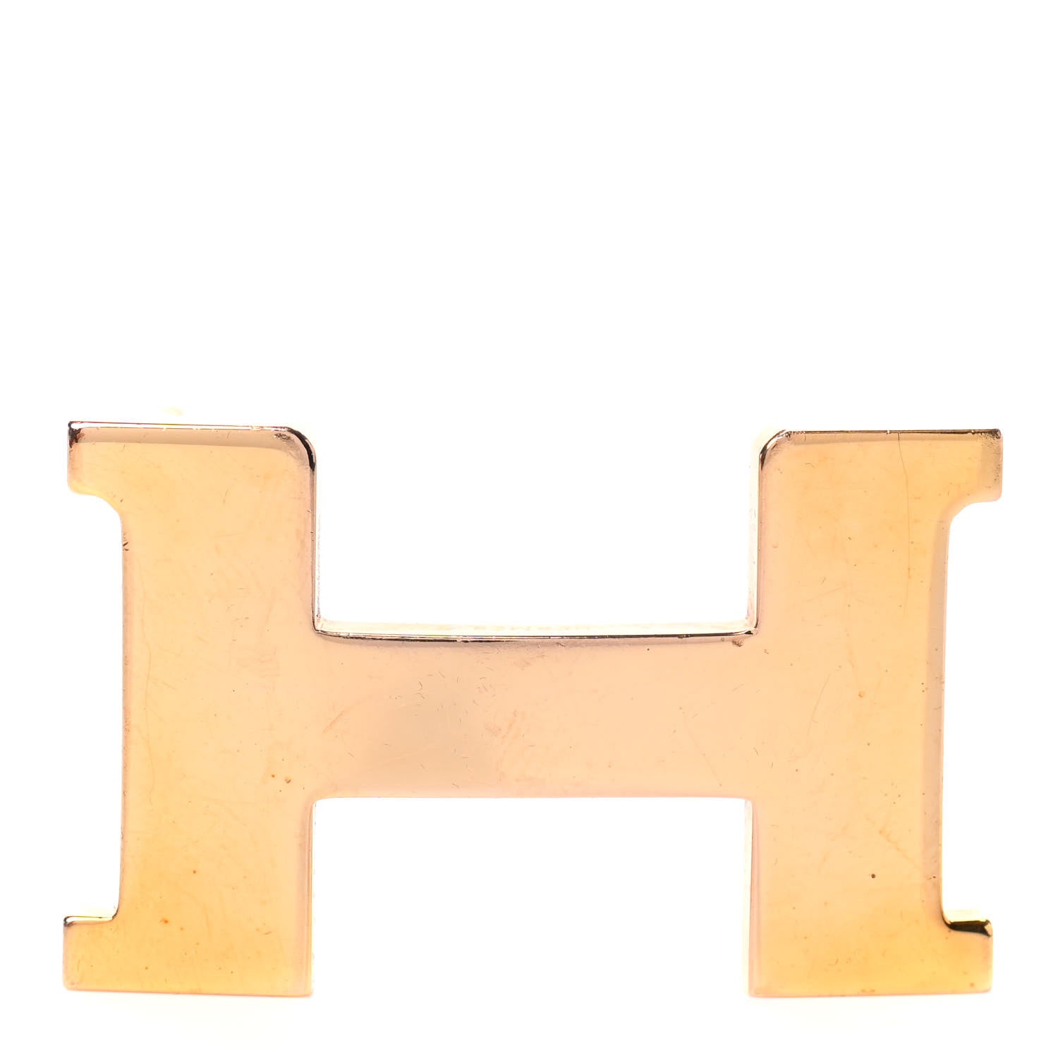 Hermes Polished 32mm Constance H Belt Buckle Gold 1 of 4